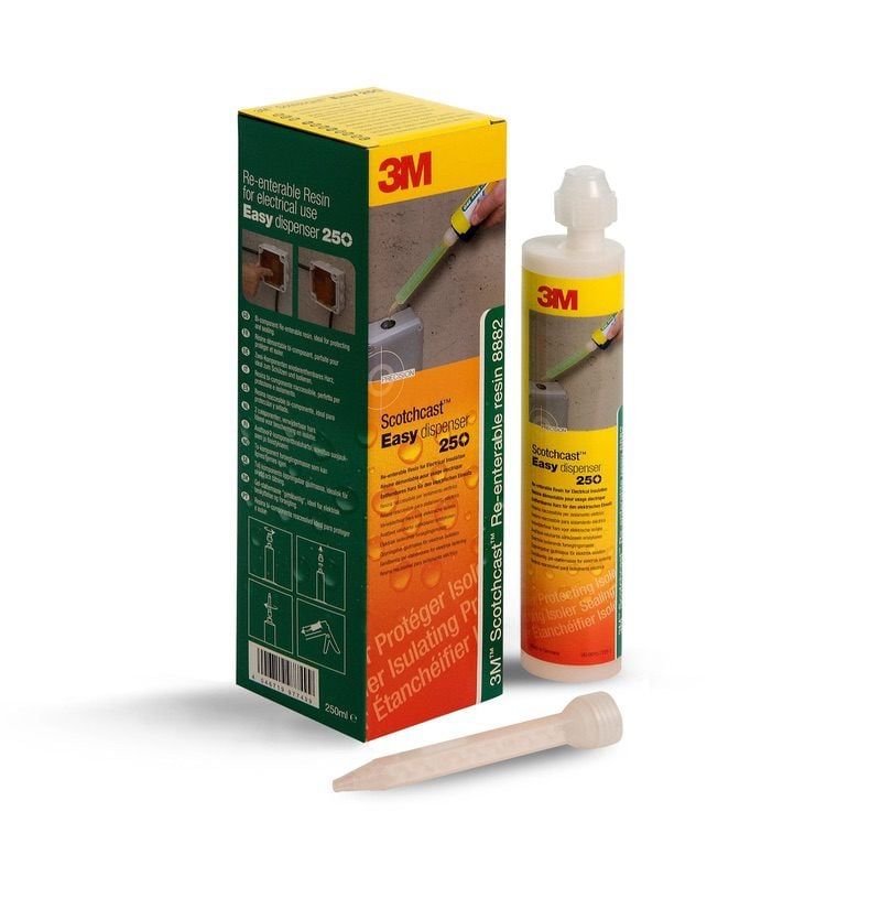 3M™ Scotchcast™ Re-Enterable Electrical Insulating Resins, 8882, Easy Dispenser 250, 250 ml