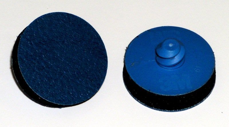 3M™ Finesse-it™ Roloc™ felfogó, PSA öntapadós, medium, kék, 32 mm, PN02345