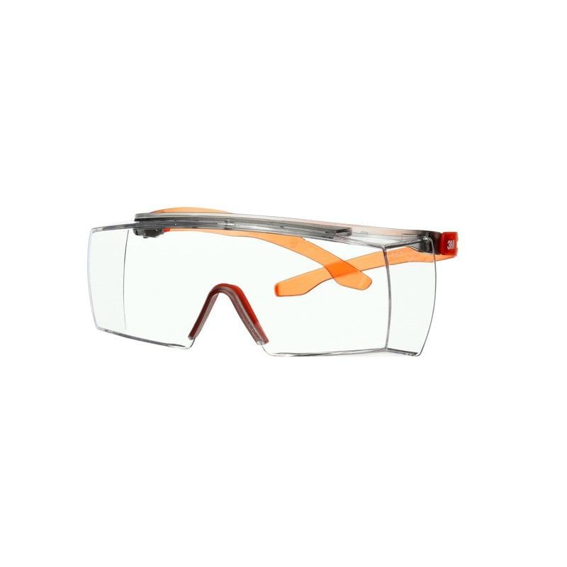 3M™ SecureFit™ 3700 Overspectacles, Orange Temples, Scotchgard™ Anti-Fog (K&N), Clear Lens, SF3701SGAF-ORG-EU, 20/Case