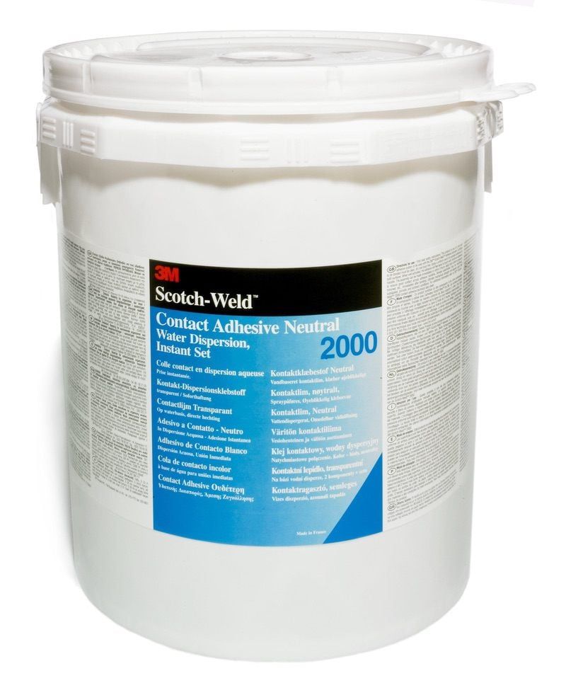 3M™ Fastbond™ Contact Adhesive 2000NF, Neutral, 19 L Kit, 19 Ls per case