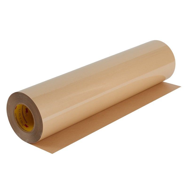 3M™ Double Coated Polyester Tape 9731, Transparent, 1219 mm x 33 m, 0.14 mm