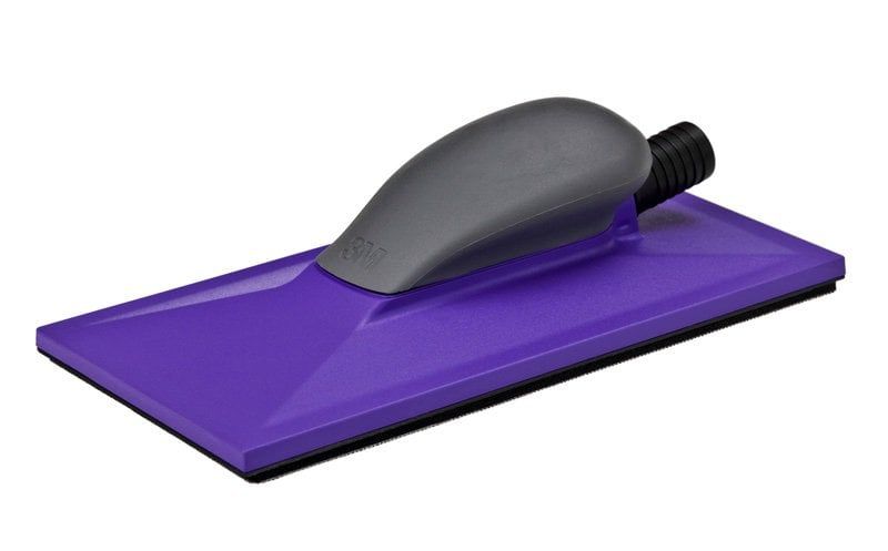 3M™ Hookit™ Purple+ Handblock Multihole, 115 mm x 225 mm, 05173