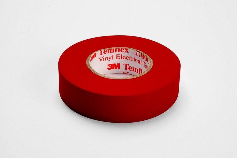 3M™ Temflex Vinyl Electrical Tape 1300, Red, 19 mm x 20 m