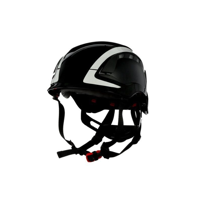 3M™ SecureFit™ X5000 Safety Helmet, Vented, Reflective, CE, Black, X5012V-CE, 4 ea/Case