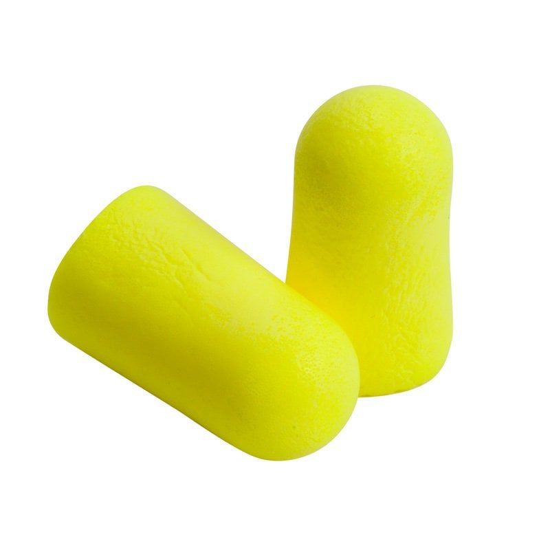 3M™ E-A-R™ E-A-Rsoft™ Yellow Neons™ Earplugs, 36 dB, Uncorded, 250 Pairs/Box, ES-01-001
