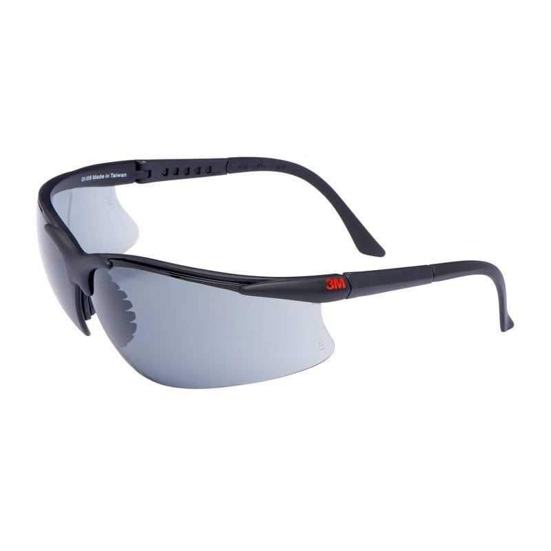 3M™ 2750-es sorozatú védőszemüveg, fekete keret, karcálló/páramentes, szürke lencse, 2751