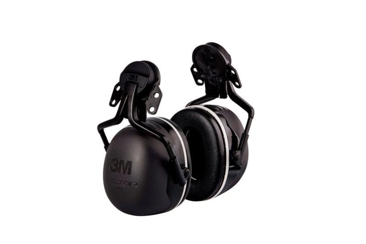 3M™ PELTOR™ Earmuffs, 36 dB, Black, Helmet Mounted, X5P5E