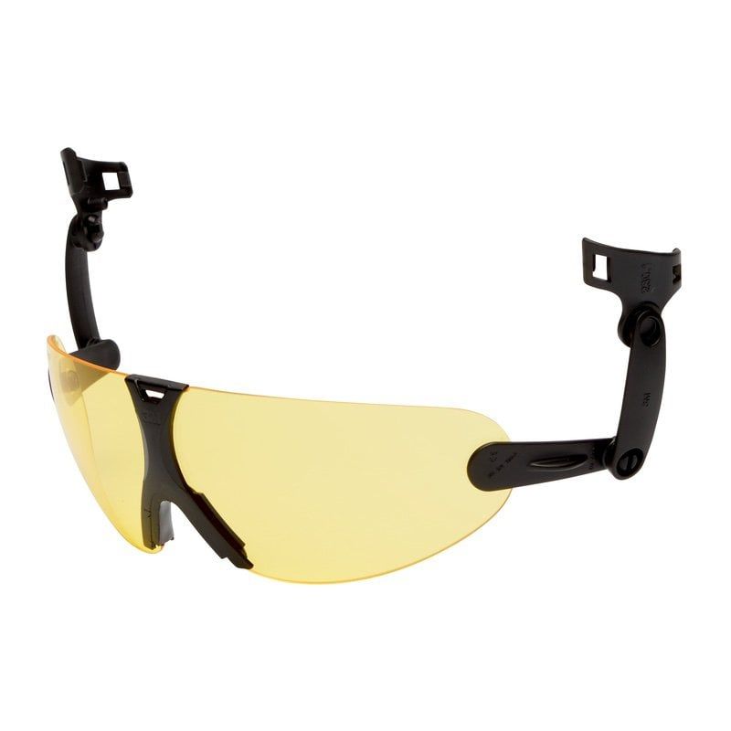 3M™ Hard Hat Integrated Safety Glasses, Amber, V9A