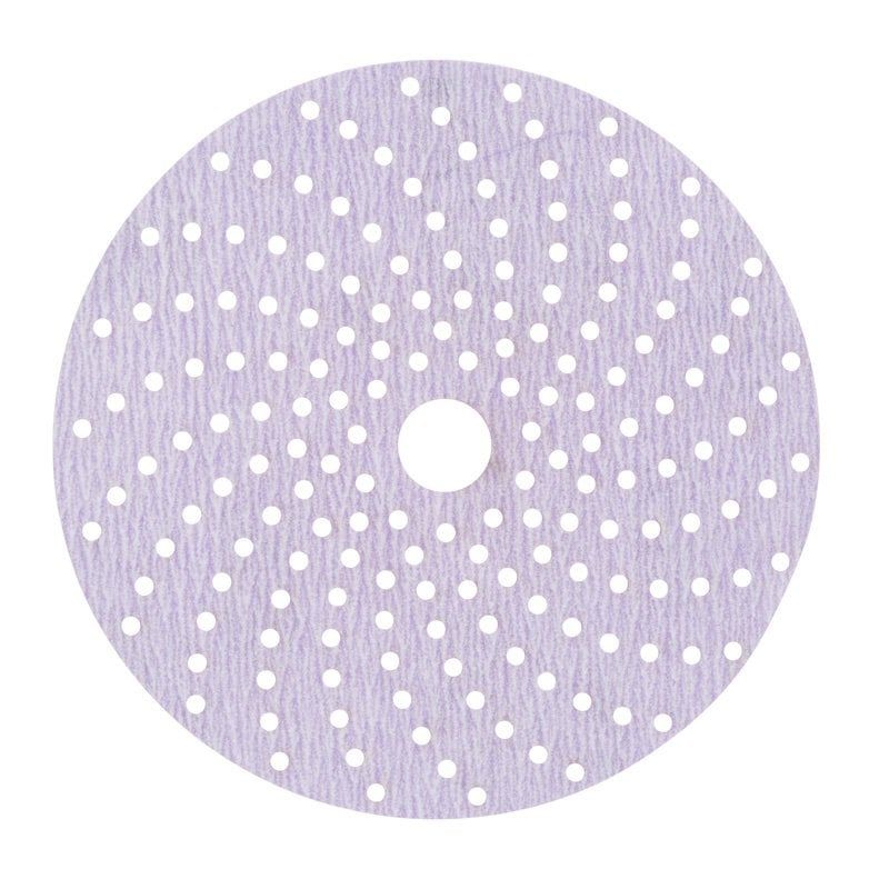 3M™ Hookit™ Purple Clean Sanding Abrasive Disc 334U, 150 mm, Multihole, P500, 50534